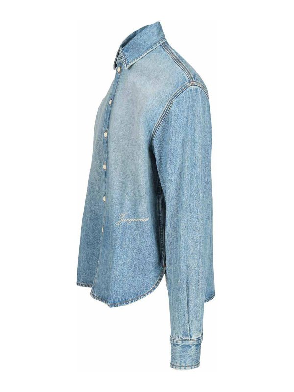 The Best Shops JACQUEMUS: Camisas - Camisa - Azul Claro