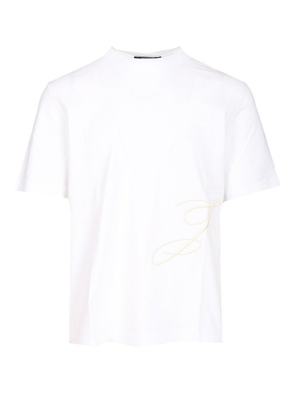 JACQUEMUS: T-shirts - T-Shirt - Weiß