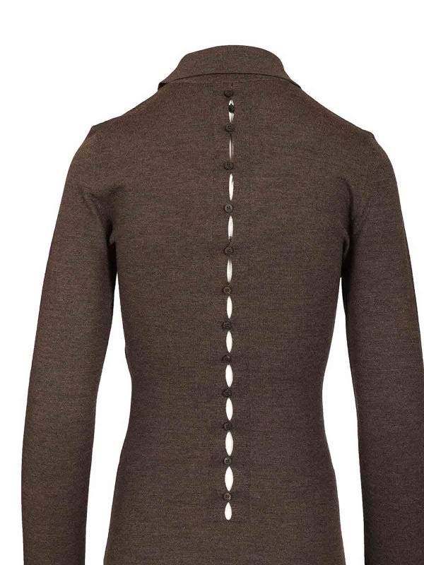 JACQUEMUS buy online Merino Polo Dress