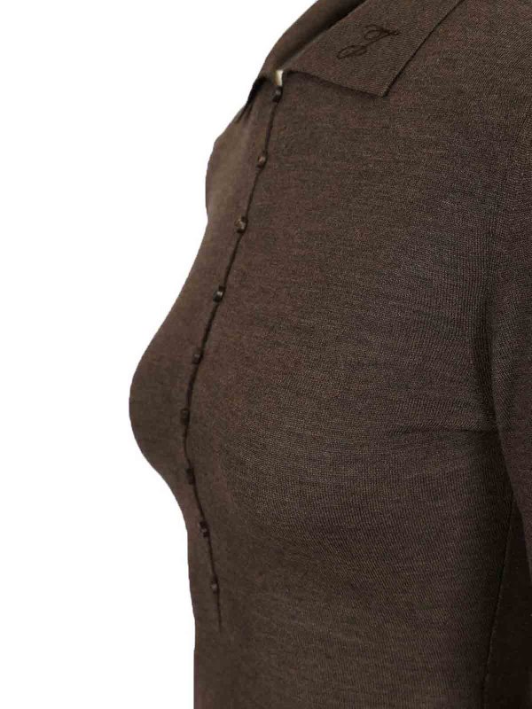 JACQUEMUS buy online Polo - Marron