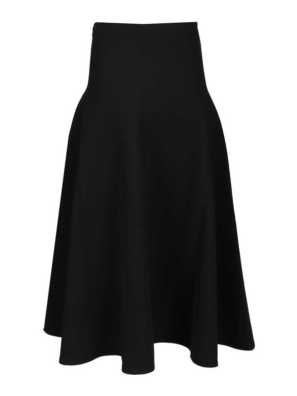 JACQUEMUS: flared jeans online - Triangle Skirt