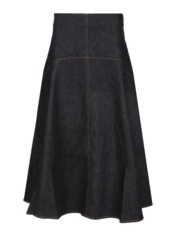 JACQUEMUS: ベルボトムジーンズ - フレアジーンズ - ブルー