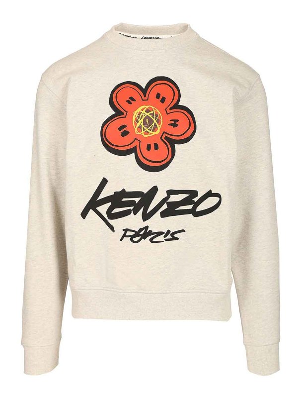 KENZO: Sweatshirts & Pulls - Sweat-Shirts - Gris