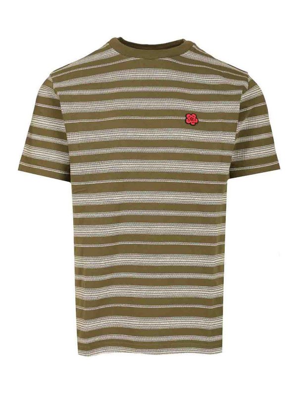KENZO: t-shirts - Striped T-Shirt