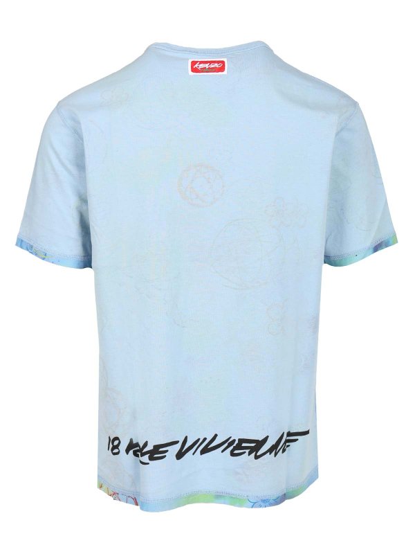 The Best Shops KENZO: T-shirts - T-Shirt - Hellblau