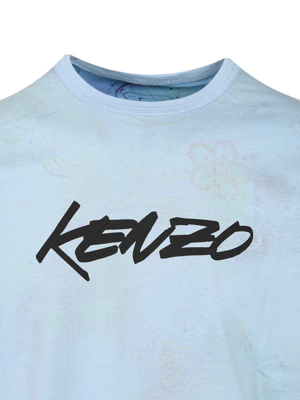 T-Shirt - Hellblau shop online: KENZO