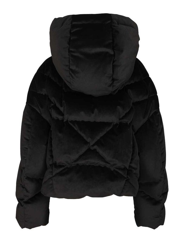 KHRISJOY: padded jackets online - Iconic Milano Crop Down Jacket