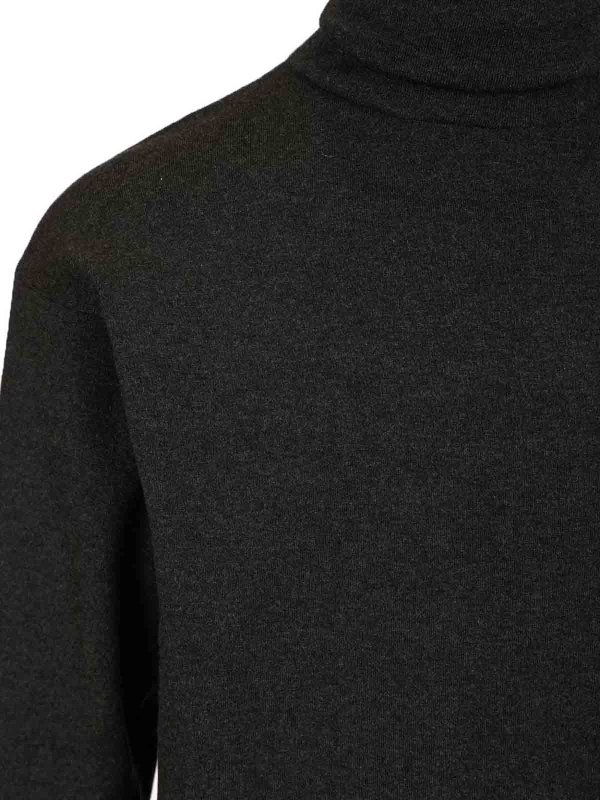 The Best Shops LEMAIRE: crew necks - High-Neck Wool Sweater