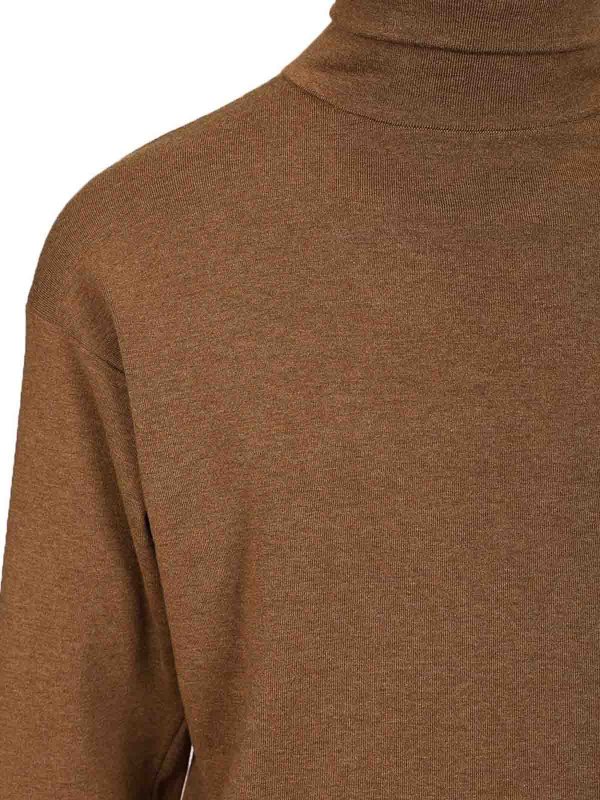 The Best Shops LEMAIRE: crew necks - High-Neck Wool Sweater