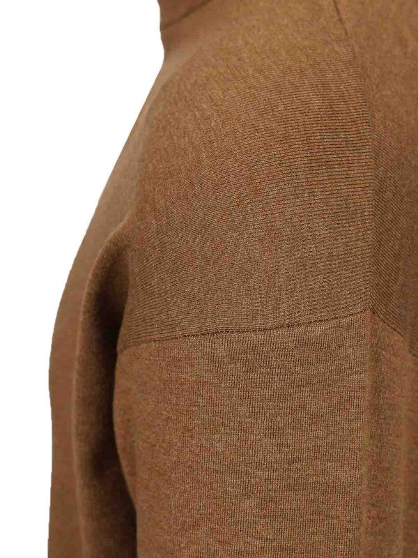 High-Neck Wool Sweater shop online: LEMAIRE