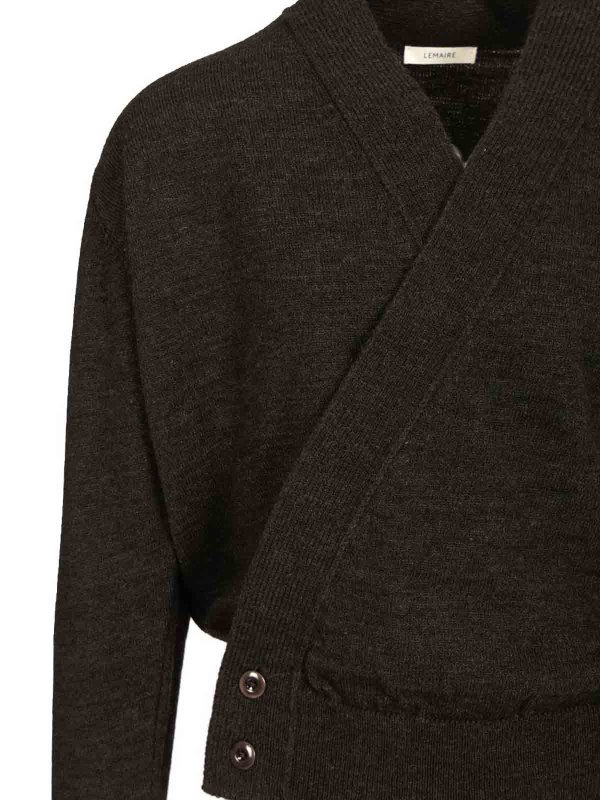 Cárdigan - Marrón shop online: LEMAIRE