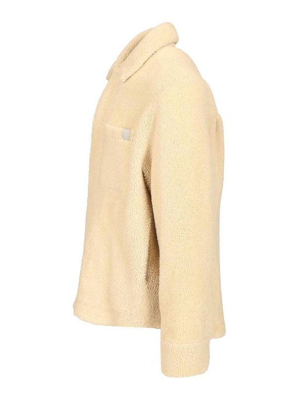 The Best Shops LOEWE: shirts - Shearling Overshirt