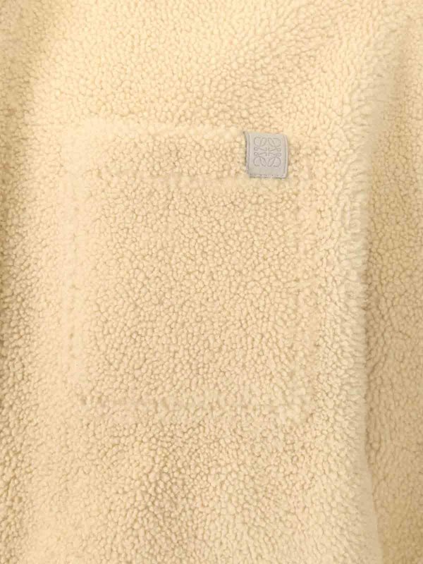 The Best Shops LOEWE: Shearling Overshirt
