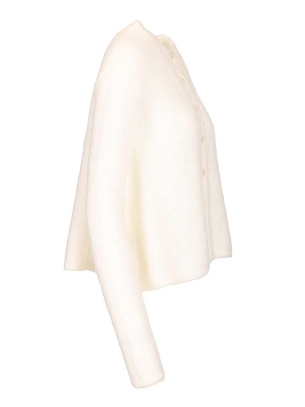 The Best Shops LOEWE: Cardigans - Cardigan - Blanc