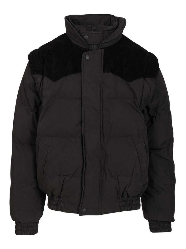 ISABEL MARANT: ダウン・ハイテクジャケット - ダウンジャケット - 黒