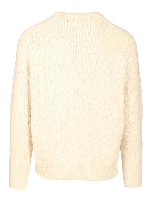 ISABEL MARANT: Strickpullover mit Rundhalsausschnitt online - Rundhalspullover - Beige