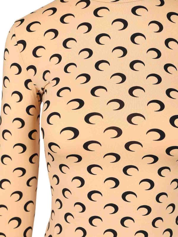 Rundhalspullover - Beige shop online: MARINE SERRE