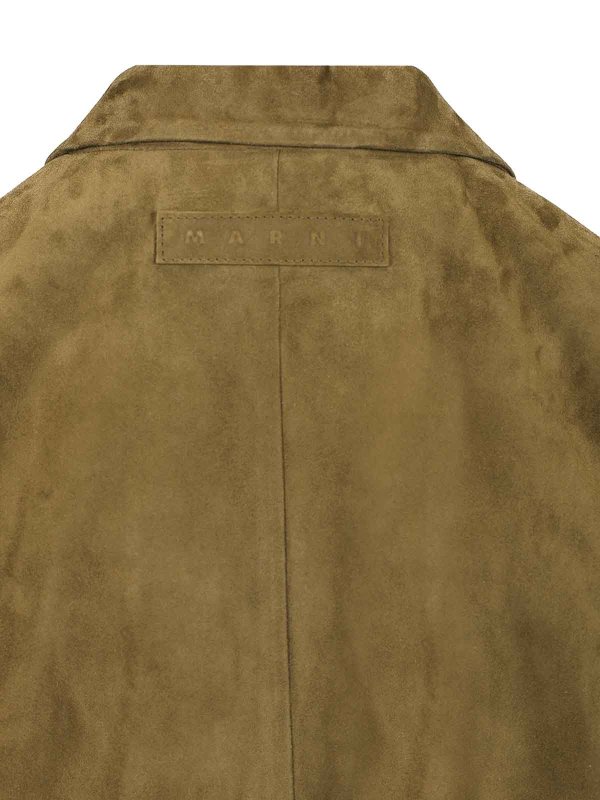 Marni buy online Lederjacke - Grün