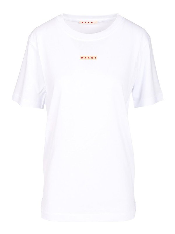 Marni: t-shirts - Cotton T-Shirt