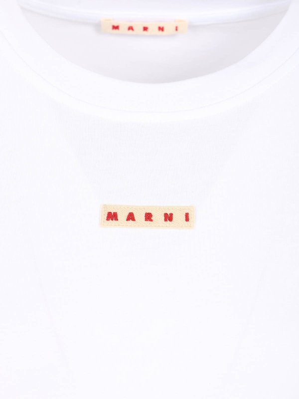 The Best Shops Marni: t-shirts - Cotton T-Shirt
