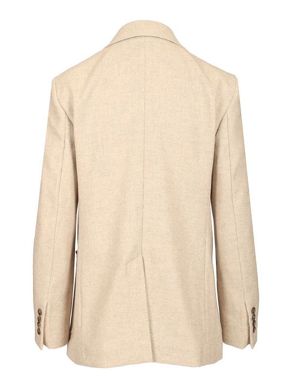Max Mara: Blazer online - Blazer - Beige