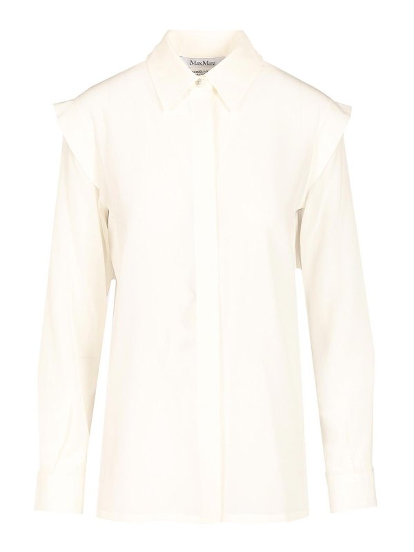 Max Mara: shirts - Crpe De Chine Shirt