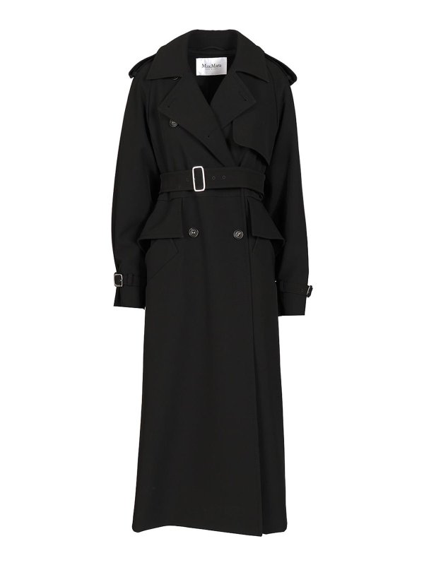 Max Mara: trench coats - Long Trench Coat