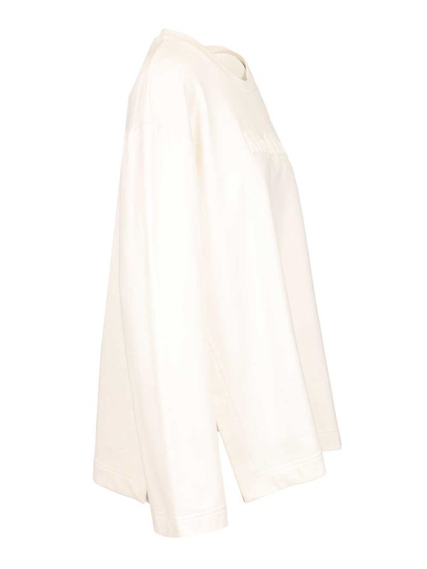 The Best Shops Max Mara: Sweatshirts & Sweaters - Cotton Silk Sweatshirt