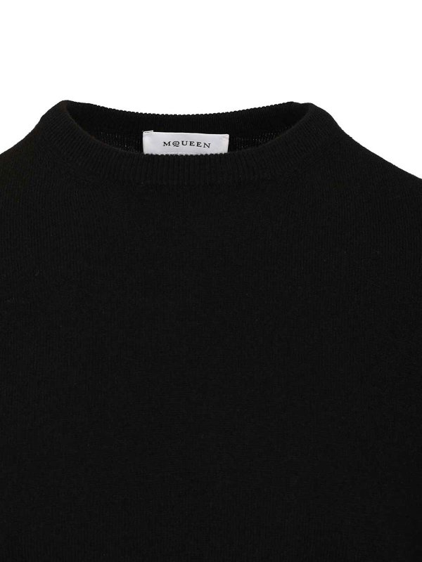 Crew Neck Wool Sweater shop online: ALEXANDER MCQUEEN