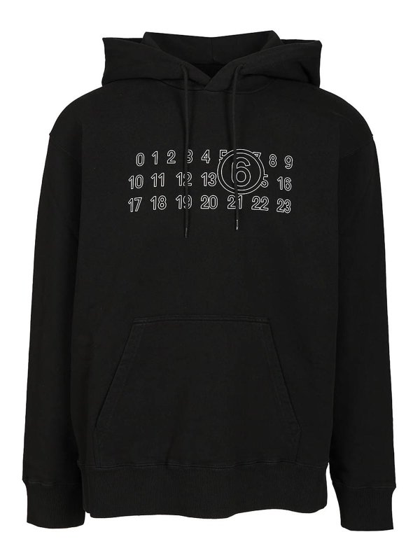 MM6 MAISON MARGIELA: Sweatshirts & Sweaters - Cotton Hoodie