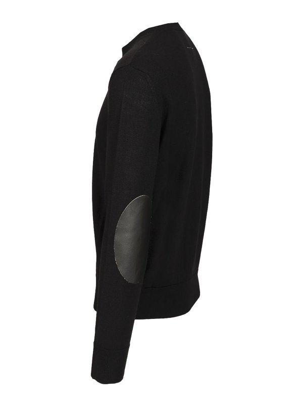 The Best Shops MM6 MAISON MARGIELA: クルーネック - クルーネック - 黒