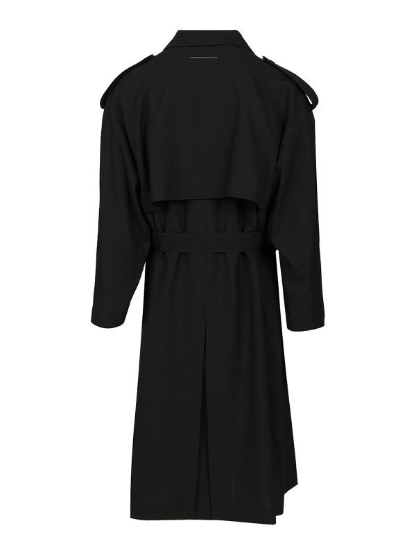 MM6 MAISON MARGIELA: Trenchcoats online - Trenchcoat - Schwarz