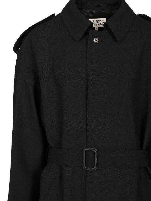 MM6 MAISON MARGIELA buy online Trenchcoat - Schwarz