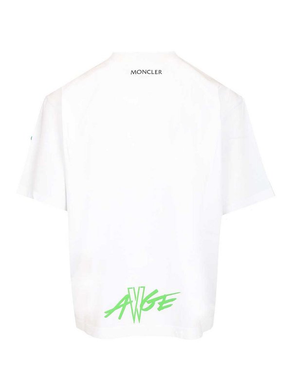 MONCLER: Tシャツ online - Tシャツ - 緑
