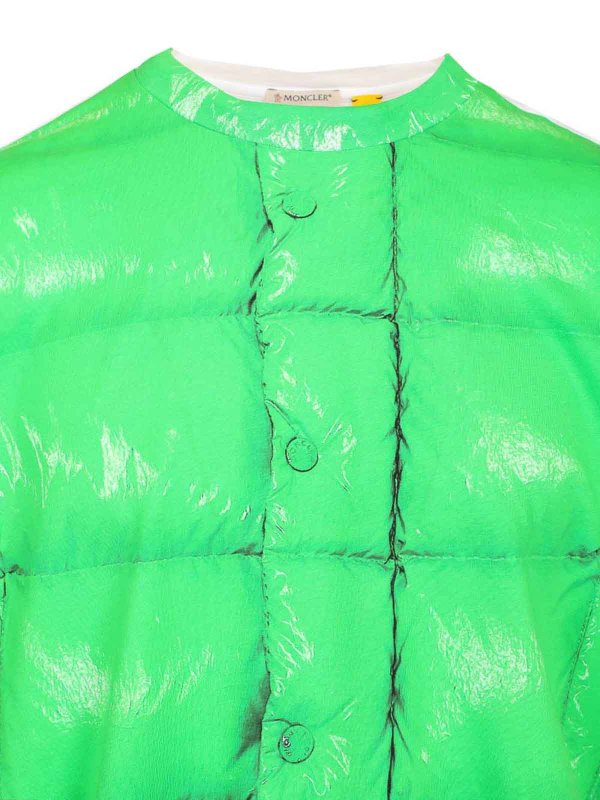 The Best Shops MONCLER: Tシャツ - Tシャツ - 緑