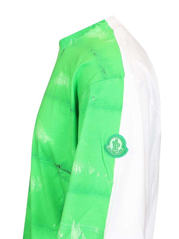 Tシャツ - 緑 shop online: MONCLER