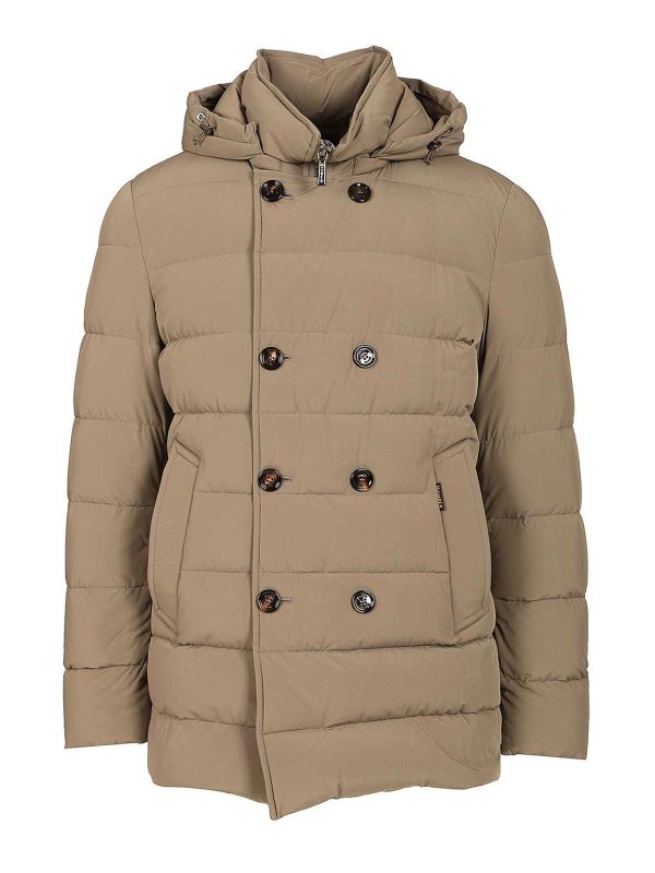 MOORER: Kurze Daunenjacken - Daunenjacke - Beige