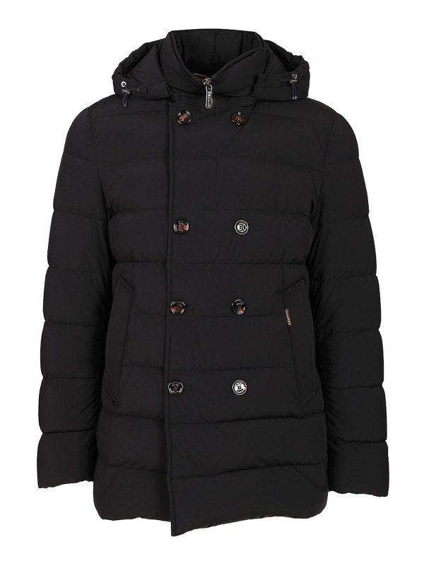 MOORER: Vestes-rembourrees - Blouson Rembourré - Bleu