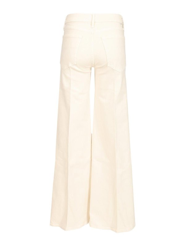 MOTHER: Jeans acampanados online - Jeans Acampanados - Blanco