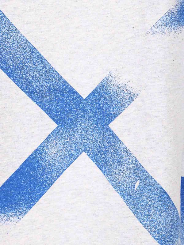 T-Shirt - Stencil Arrow Skate Logo shop online: OFF-WHITE