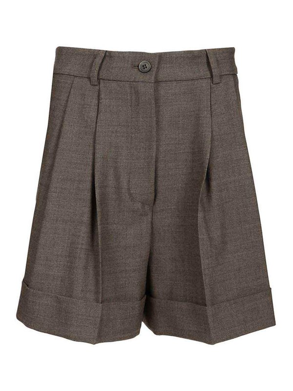 P.A.R.O.S.H.: Shorts - Short - Gris