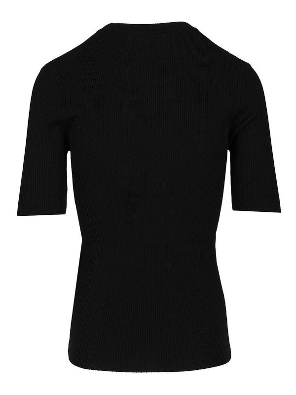 P.A.R.O.S.H.: Strickpullover mit Rundhalsausschnitt online - Rundhalspullover - Blau