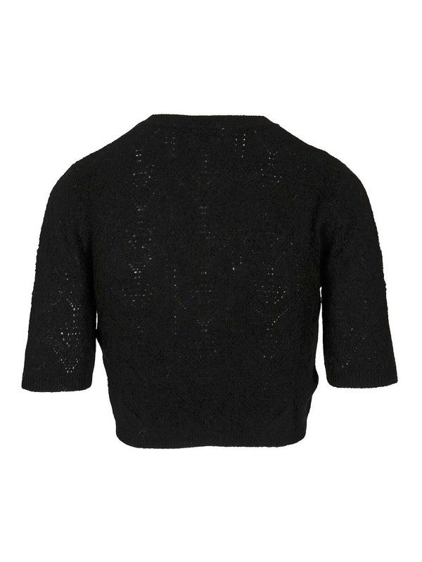 P.A.R.O.S.H.: crew necks online - Crop Sweater