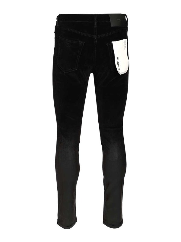 PURPLE BRAND: Jeans pitillos online - Vaqueros Pitillos - Negro