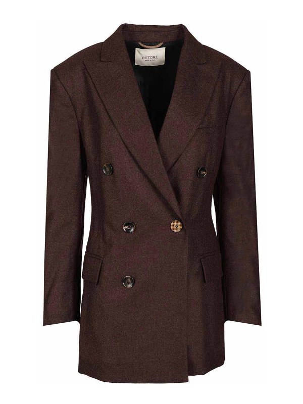 RETORI: Blazer - Blazer - Rojo Oscuro