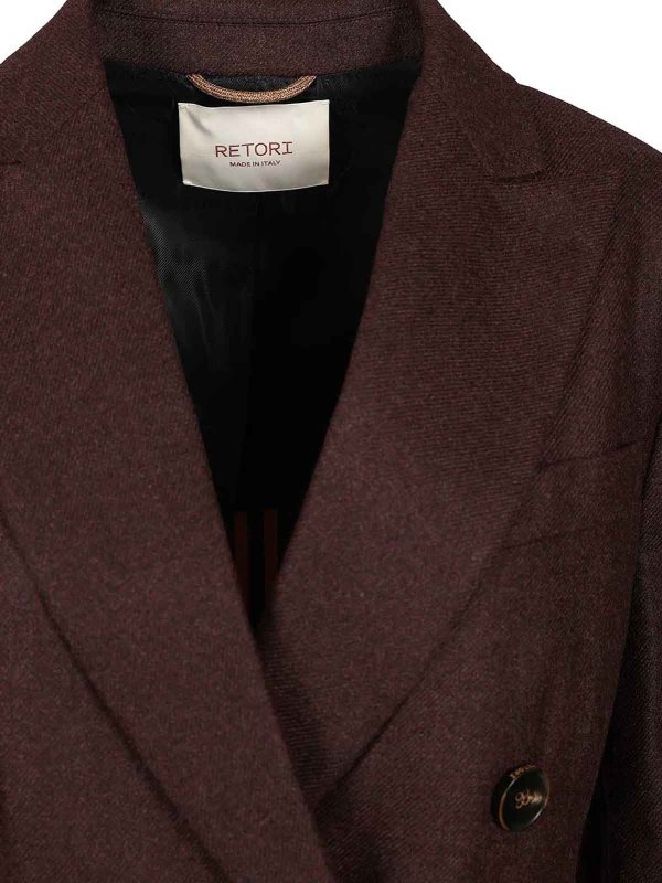 The Best Shops RETORI: Blazer - Blazer - Rojo Oscuro