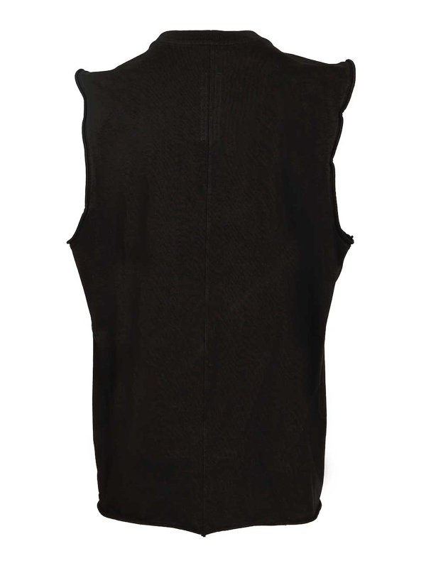 RICK OWENS: t-shirts online - Jumbo Sleeveless T-Shirt