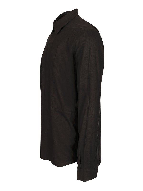 The Best Shops RICK OWENS: シャツ - シャツ - 黒