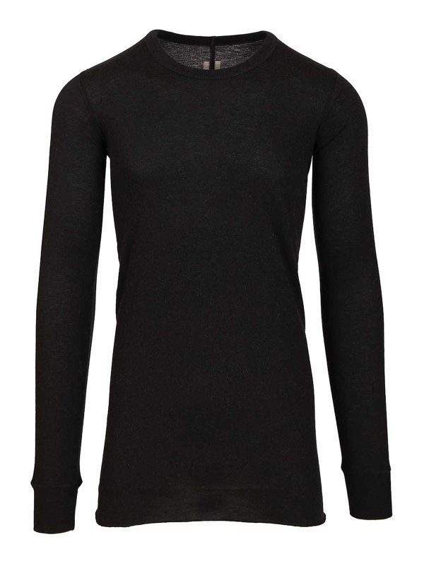 RICK OWENS: t-shirts - Long-Sleeved T-Shirt