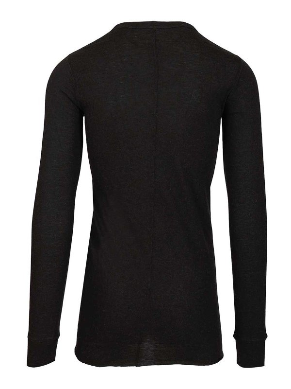 RICK OWENS: t-shirts online - Long-Sleeved T-Shirt